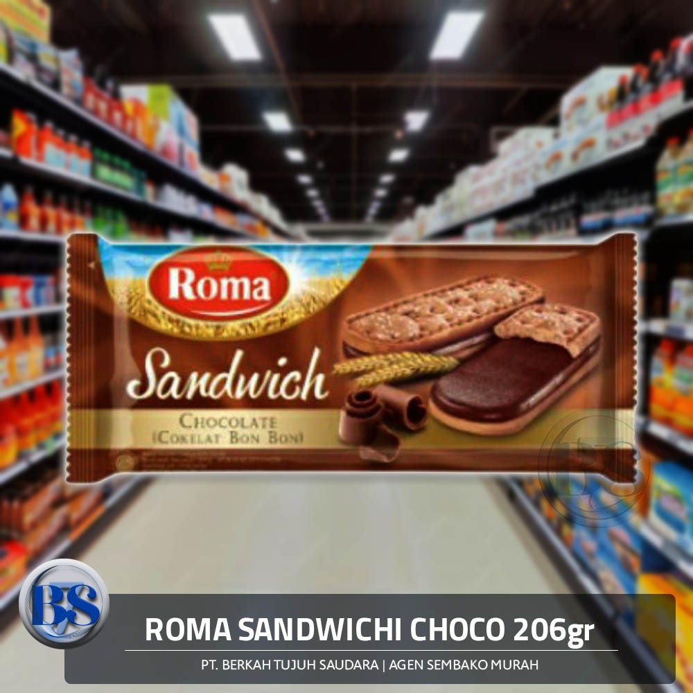 

ROMA SANDWICHI CHOCO 206gr