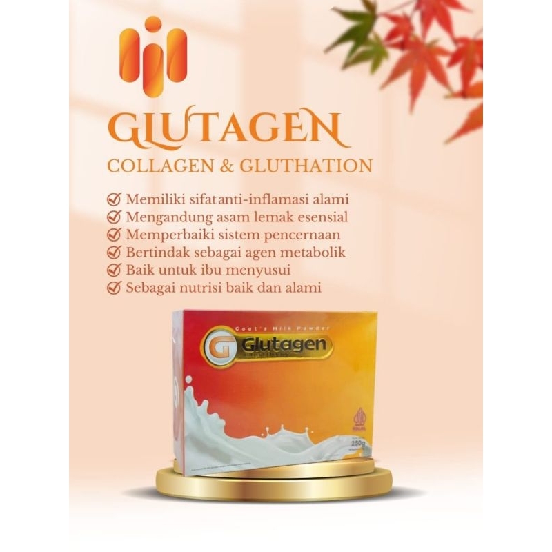 

Susu Glutagen susu kambing plus Collagen