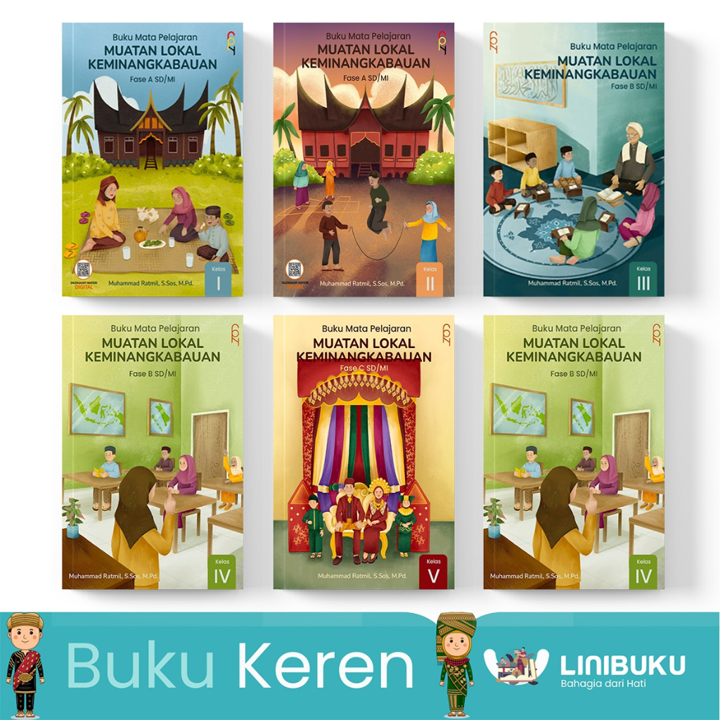 Buku Muatan Lokal Keminangkabauan SD, MI  / SMP, MTs / SMA, MA - Muhammad Ratlis
