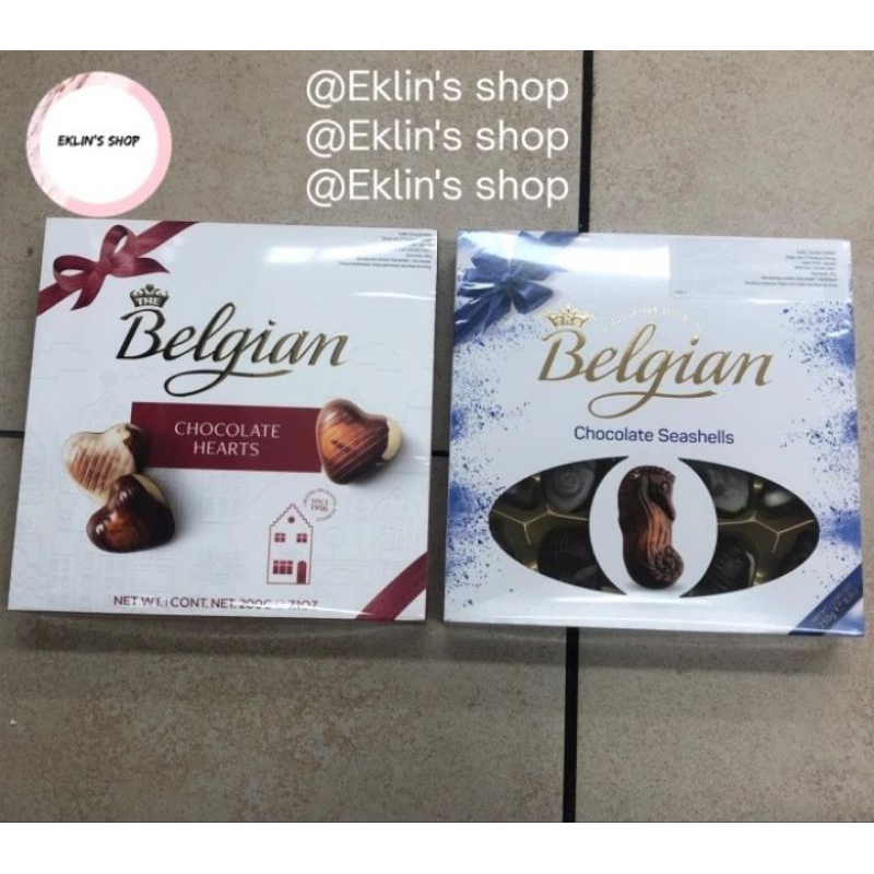 

belgian cokelat belgian chocolate hearts | chocolate seashells