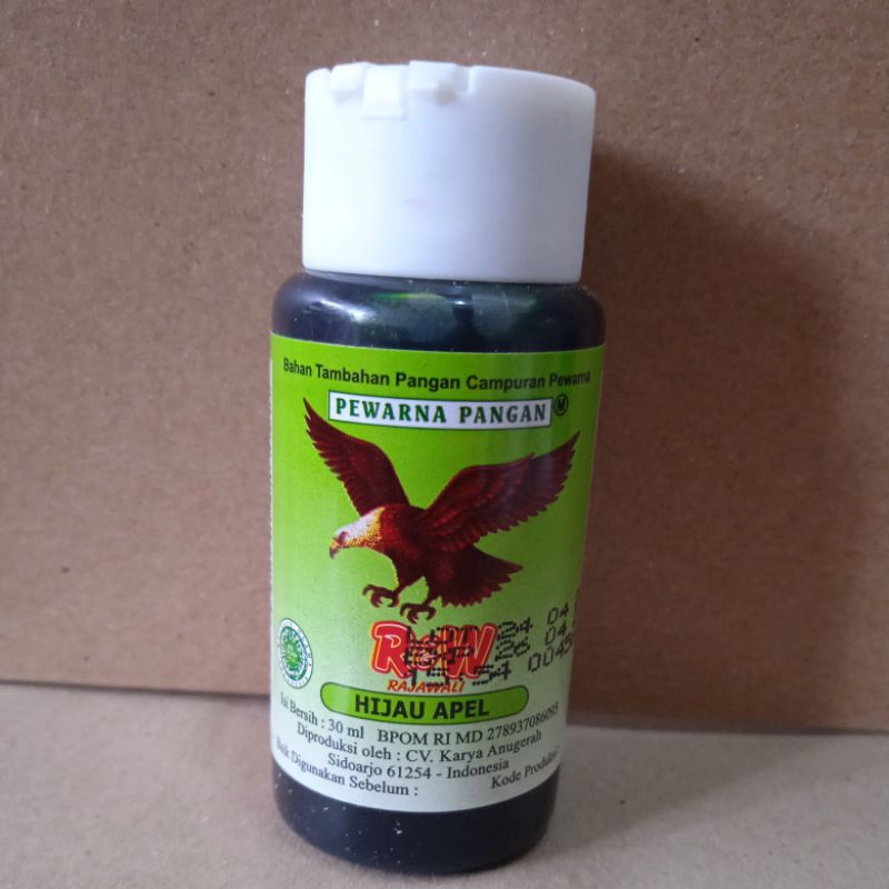 

pewarna hijau apel