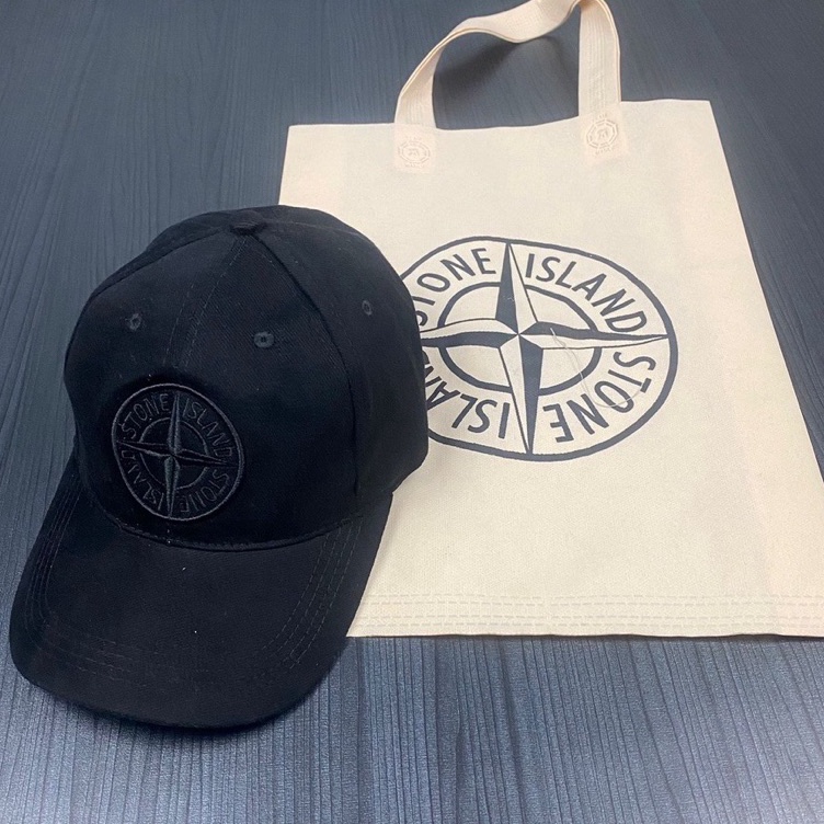 Produk Original TOPI CAPS BASEBALL STONE ISLAND BONUS TAS