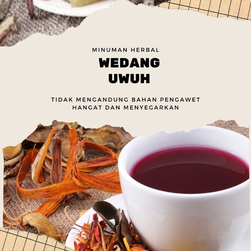 

Minuman Wedang Uwuh Tanpa Gula Batu Dari Bantul Yogyakarta isi 6 pcs