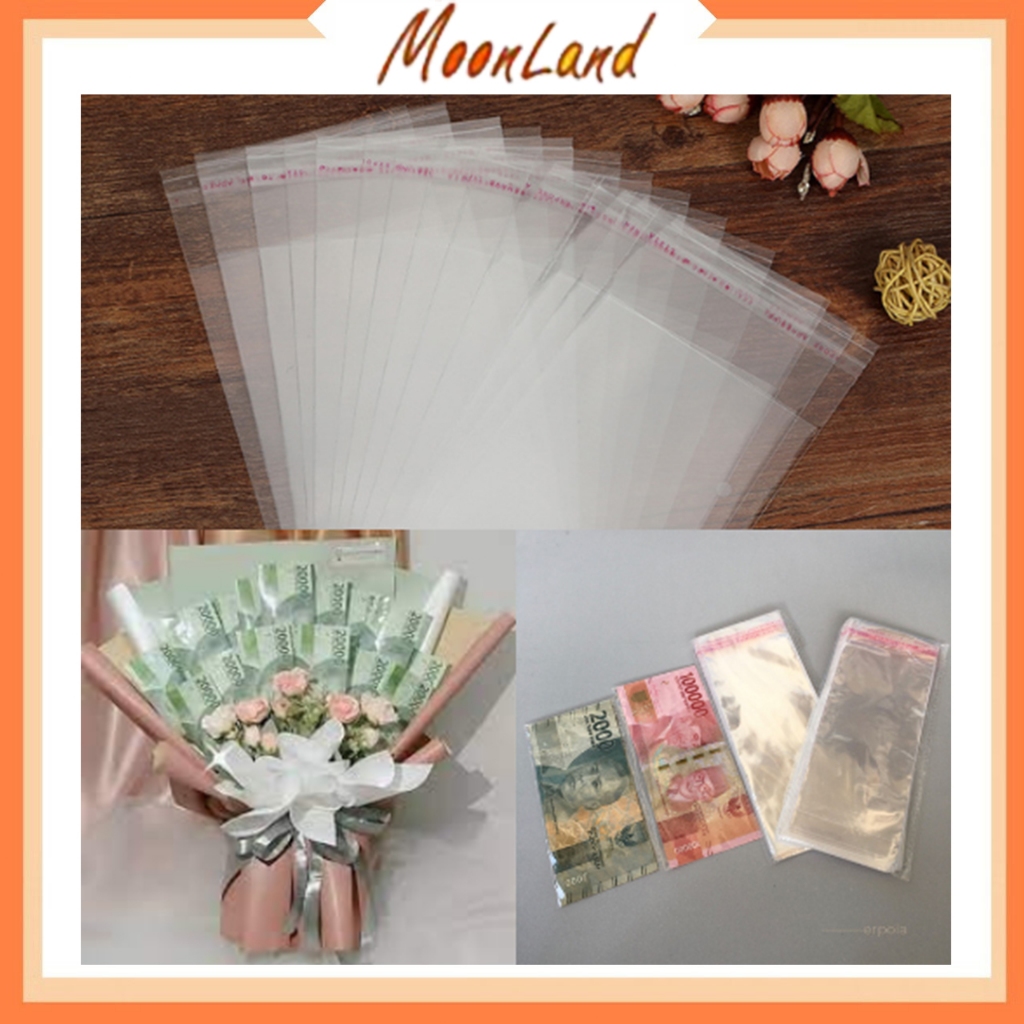 

Plastik Opp seal Buket Uang Plastik Untuk uang Plastik Buket uang Kb1004