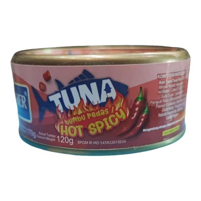 

KING'S FISHER TUNA IKAN TUNA KALENG BERAT BERSIH 170 G