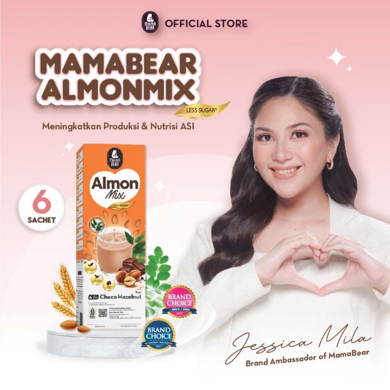 

(PROMO) MAMABEAR ALMONMIX CHOCO HAZELNUT - PELANCAR ASI (ASI BOOSTER)