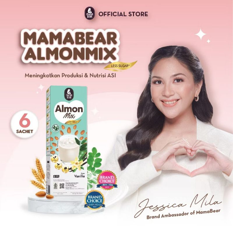 

(PROMO) MAMABEAR ALMONMIX VANILA - PELANCAR ASI (ASI BOOSTER)