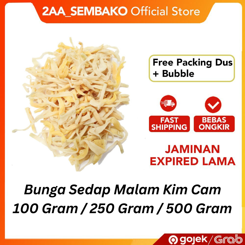 

Bunga Sedap Malam Kim Cam 100 Gram / 250 Gram / 500 Gram