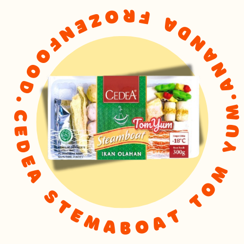 

Cedea steamboat tomyum 300gr - Ananda frozen food