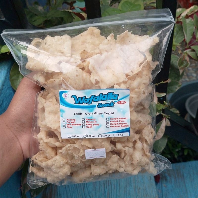 

ARISAH Keripik Bawang Kulit Pangsit Goreng daun seledri 250gr