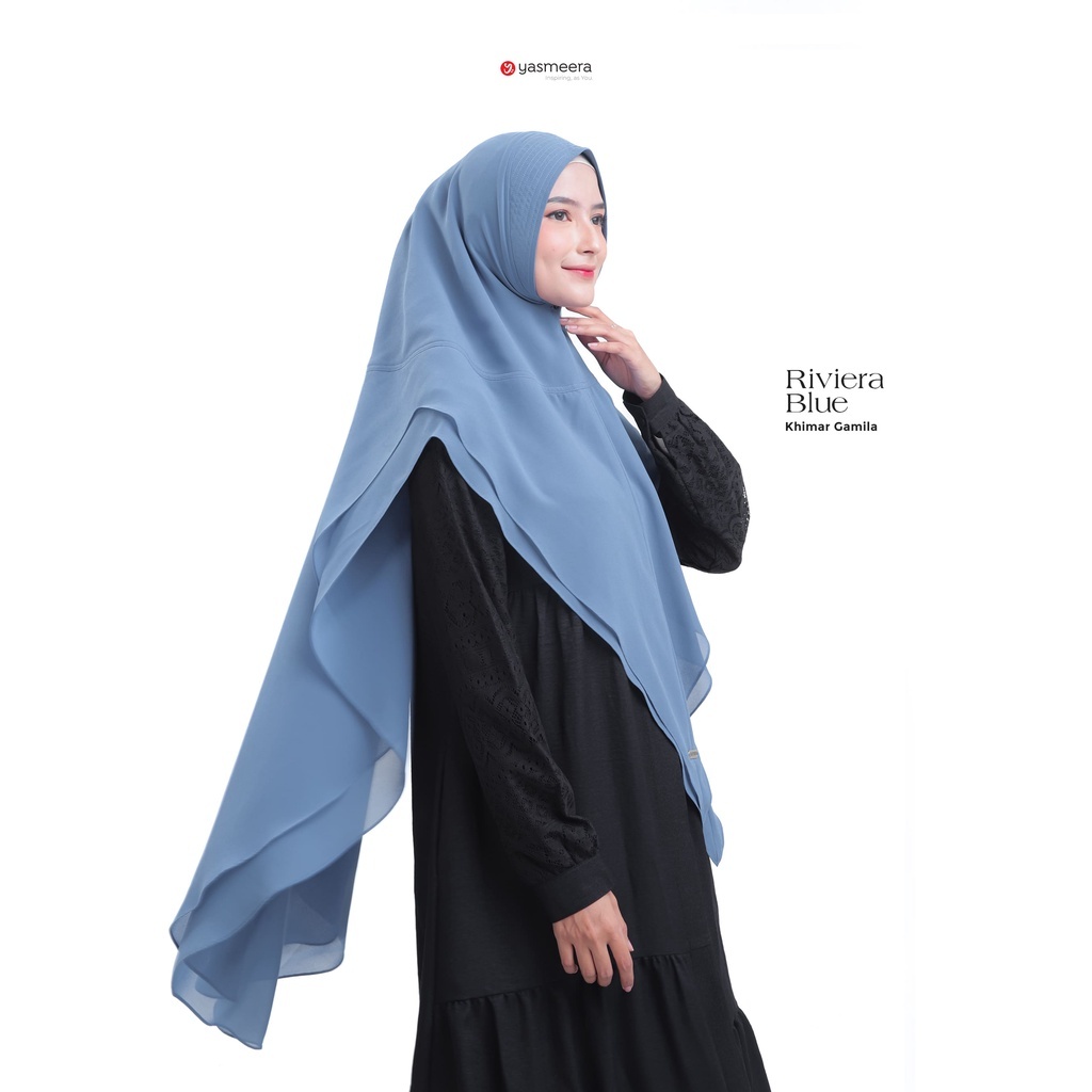 YASMEERA | Hijab Khimar Premium Gamila Grade B by Yasmeera