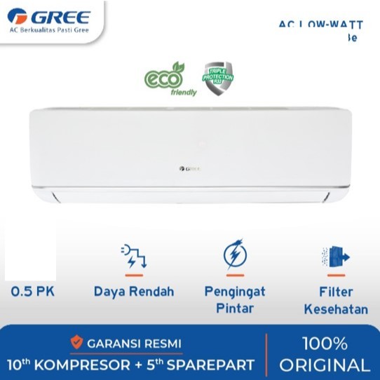 AC LOW WATT GREE 3/4PK GWC-07C3E BLUE FIN DAN GOLD FIN GWC07C3E