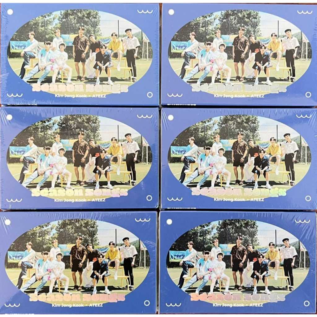 ATEEZ X Kim Jong Kook USB Album [Season Songs] (SEALED)