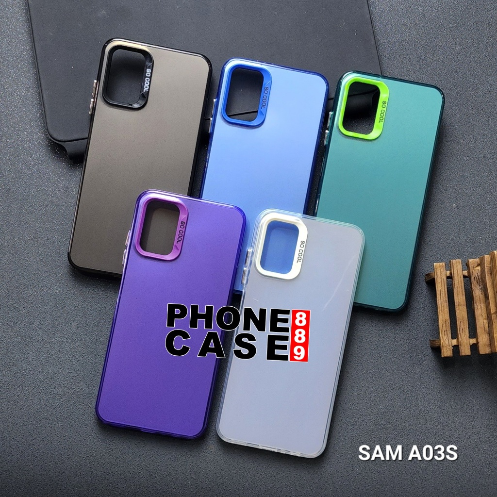SAMSUNG A03S SAMSUNG A02S CASE IMD PLATE HOLOGRAM  CASE SOCOOL SAMSUNG A03S SAMSUNG A02S SC-1