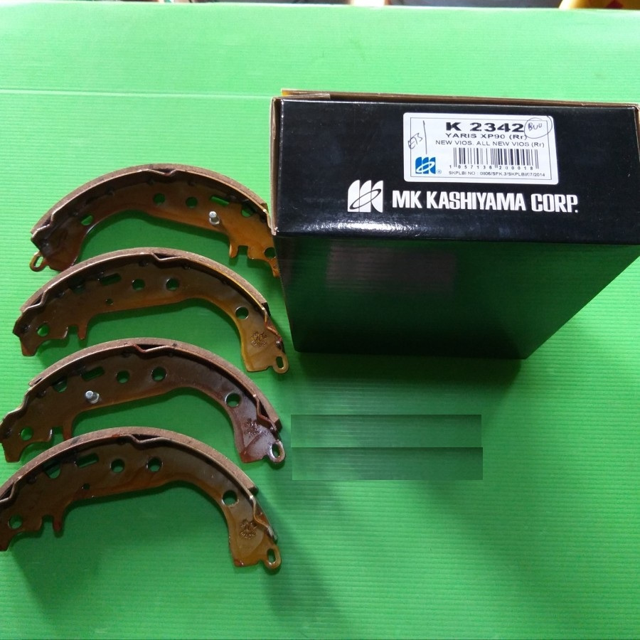 kampas rem belakang yaris mk kashiyama K2342-1