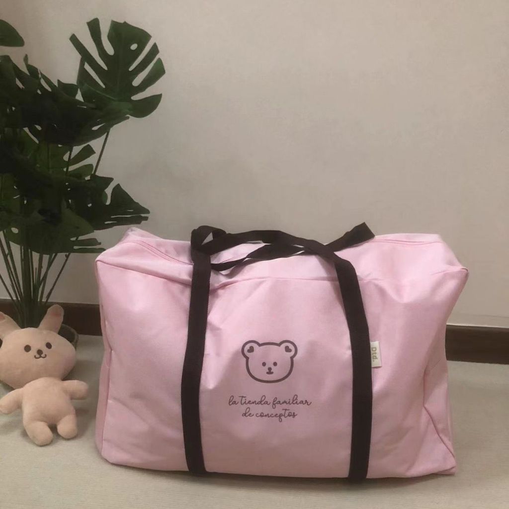 NEW MAUVE DTD BEAR TAS BAYI DIAPERS BAG BABY TRAVEL SIZE JUMBO MUAT BANYAK / TAS BERSALIN / HOSPITAL