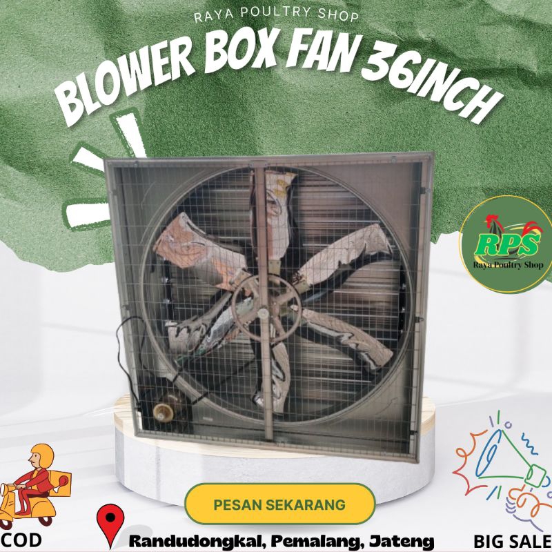 BLOWER BOX FAN 36inch + DINAMO NOSCH 1P