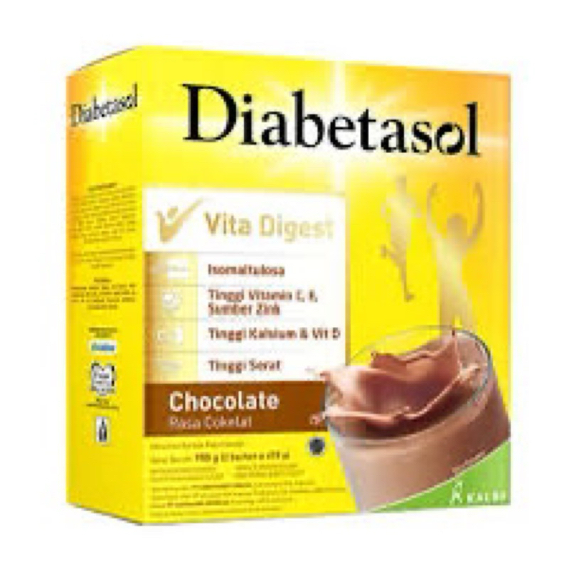 

Diabetasol 950gram rasa coklat