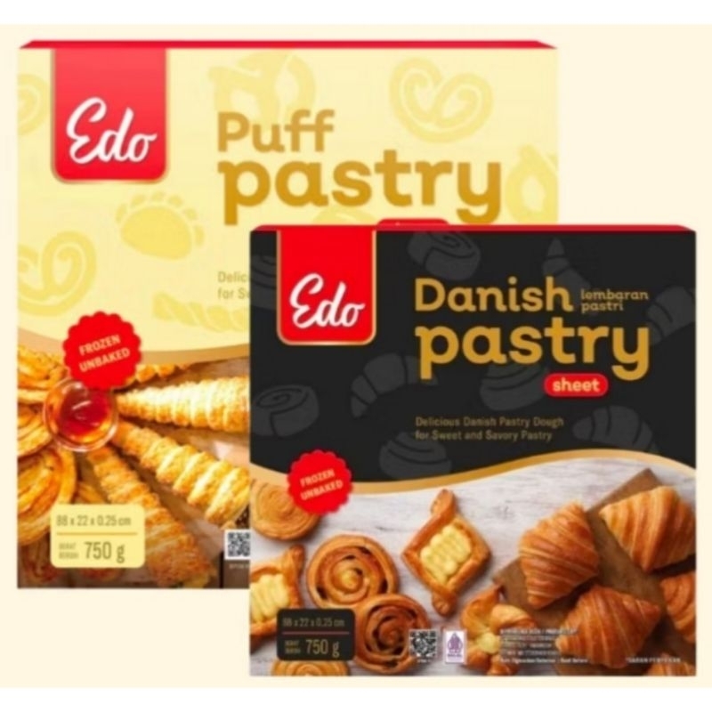 

Edo puff pastry sheet / edo danish pastry crombolin croissanti Ed 04.2025