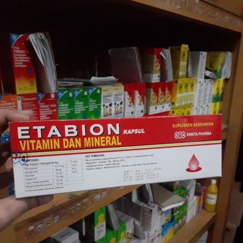 ETABION TABLET - VITAMIN & MINERAL (BOX)
