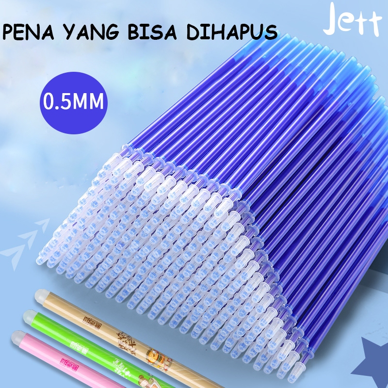 

[Ready]Tinta Pena Cair Biru Hitam Merah / Refill Tinta Pulpen Cair / Isi Ulang Pulpen Gel / dapat dihapus/0.5mm-Jett
