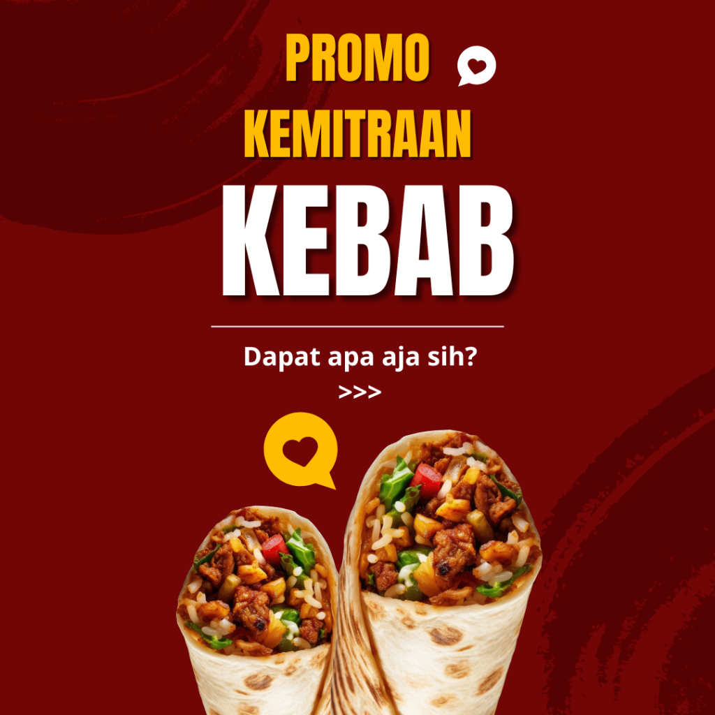 Paket Kemitraan Kebab Kekinian PT ARS EMPOWERSUP VENTURES - Usaha Siap Jalan dengan Booth Portabel
