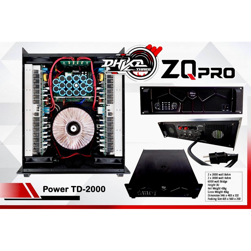 POWER CLADD TD ZQPRO TD 2000 / POWER ZQ PRO CLASS TD 2000