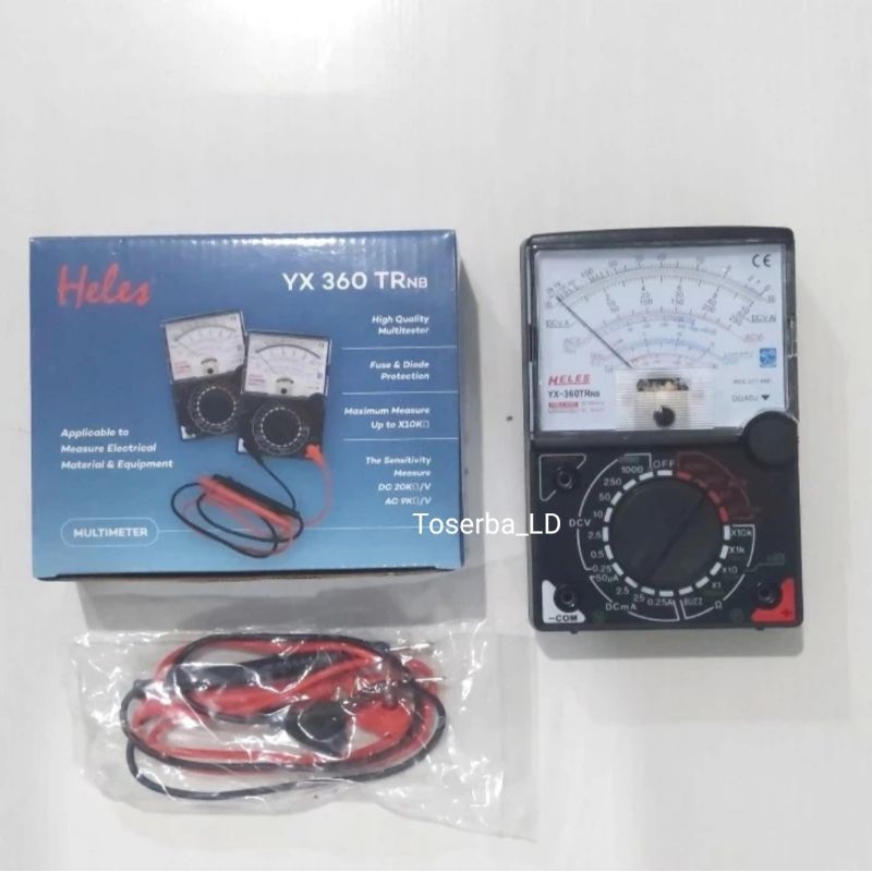 Multimeter Multitester Analog Heles