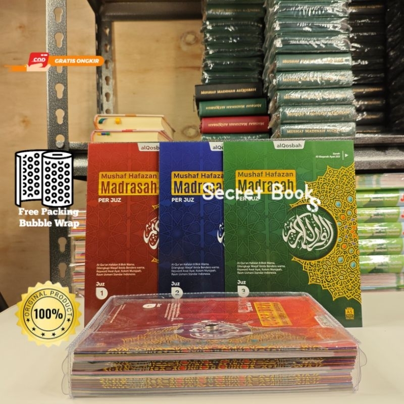 AlQuran Hafalan 8 Blok Warna Perjuz Mushaf AlQosbah
