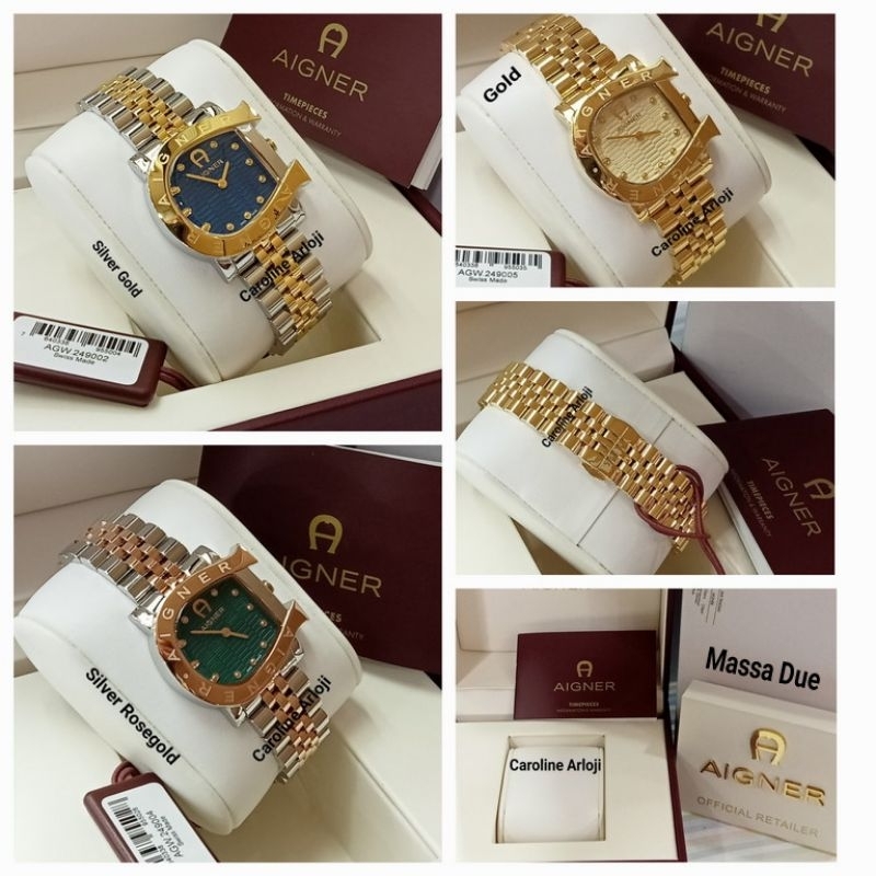 Jam tangan wanita Aigner Massa Due AGW 249002 (Garansi Resmi)