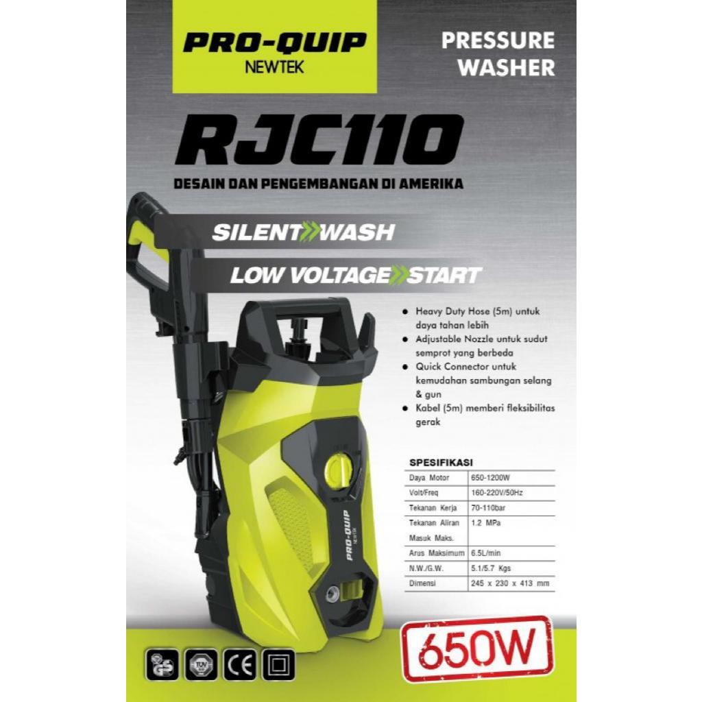 RJC110 MESIN CUCI MOBIL MOTOR JET CLEANER AC PROQUIP PRO-QUIP RJC 110