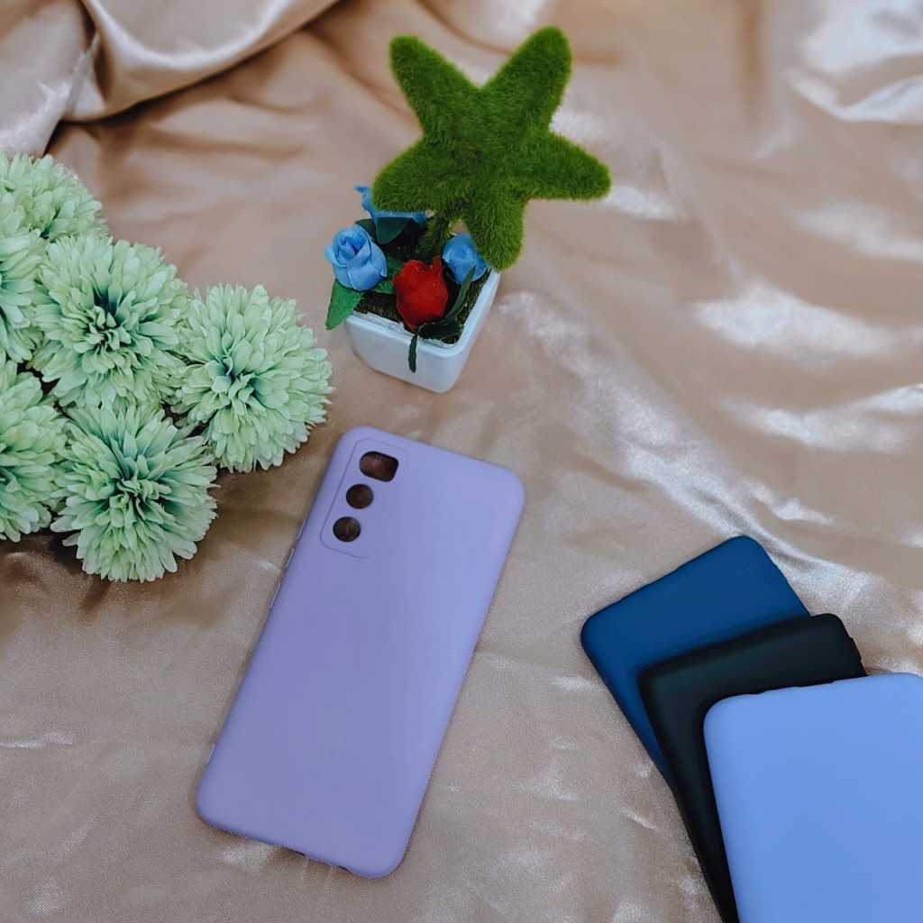 Case VIVO V20 SE premium silicone full cover Anti Noda Jamur