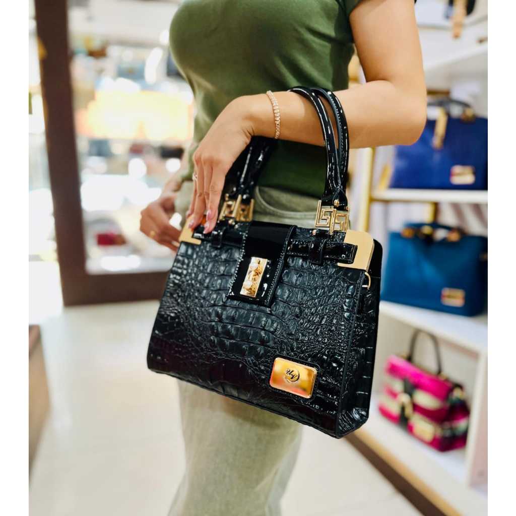 UMANO VERO Croco Mutiara 3342-1 TAS WANITA KEREN