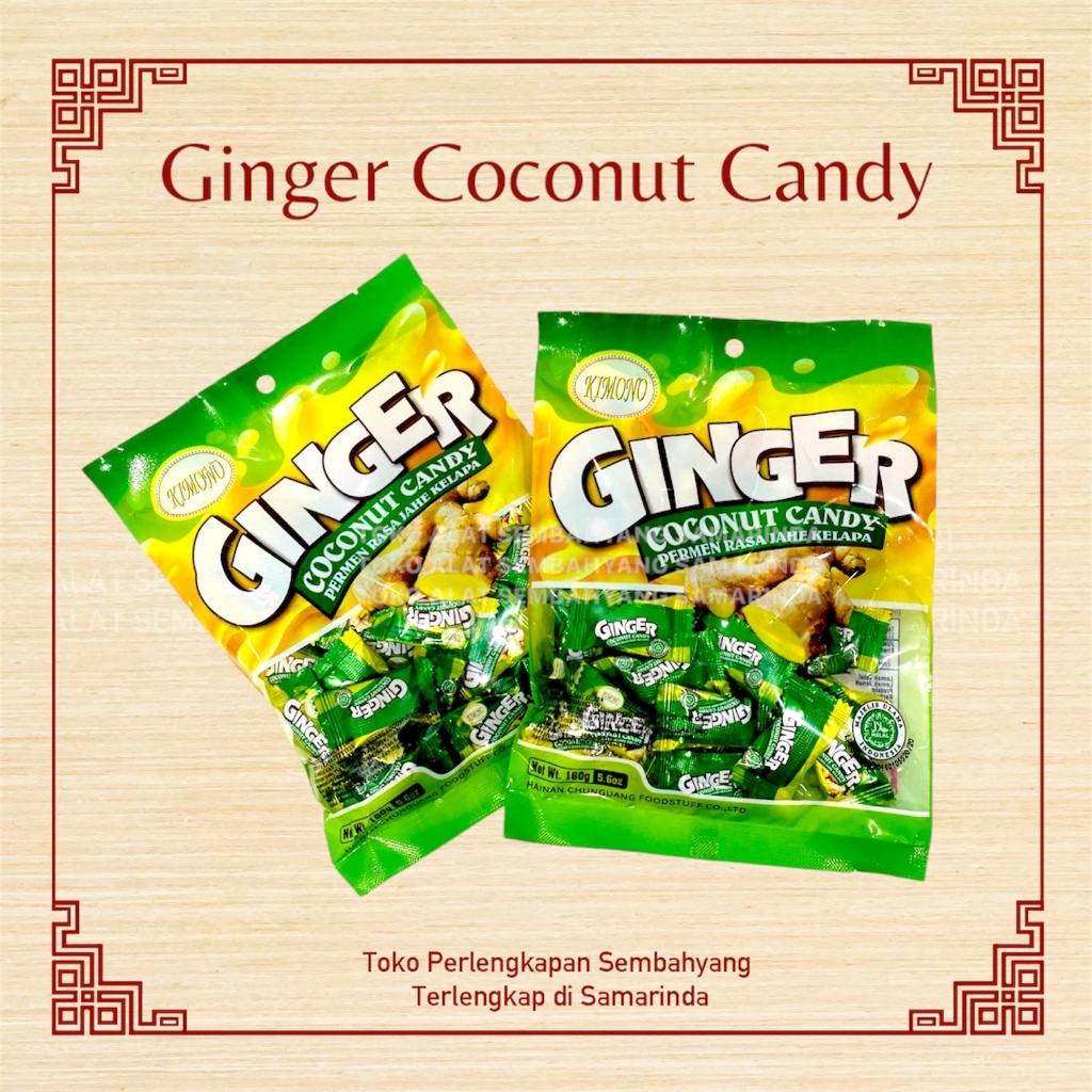 

Kimono Ginger Coconut Candy 160g