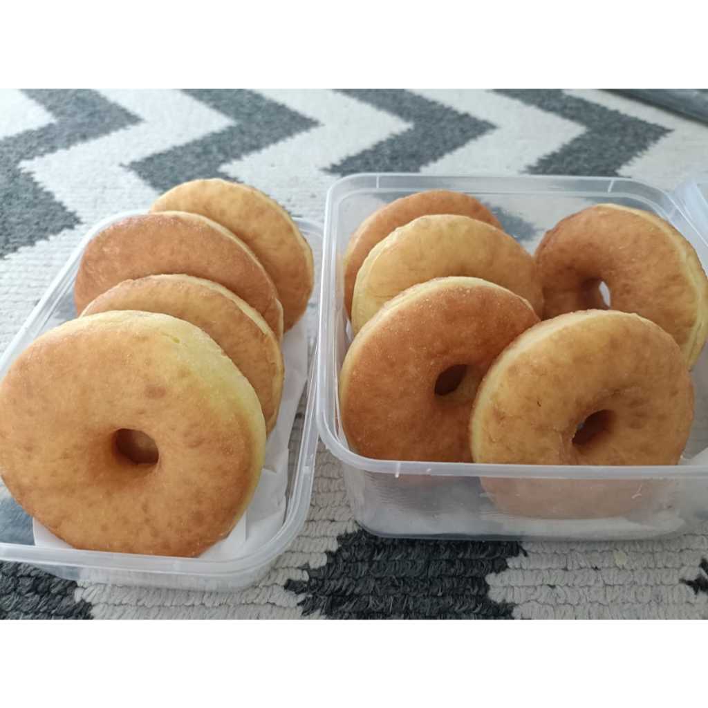 

Donat Polos isi 6 free gula halus