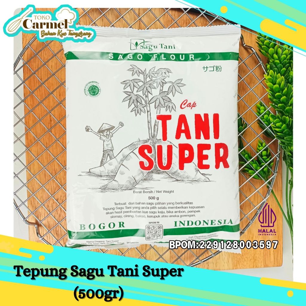 

Tepung Sagu Tani Super 500gr