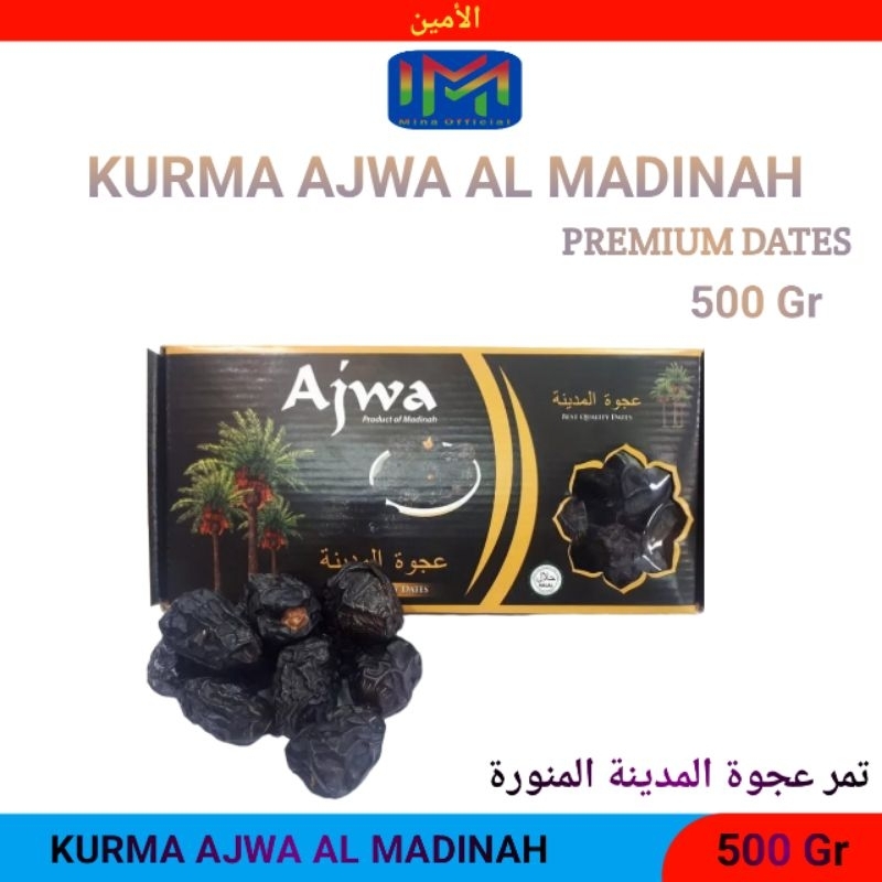 

Kurma Ajwa 1 Kg | Kurma Nabi Premium Original Zifara