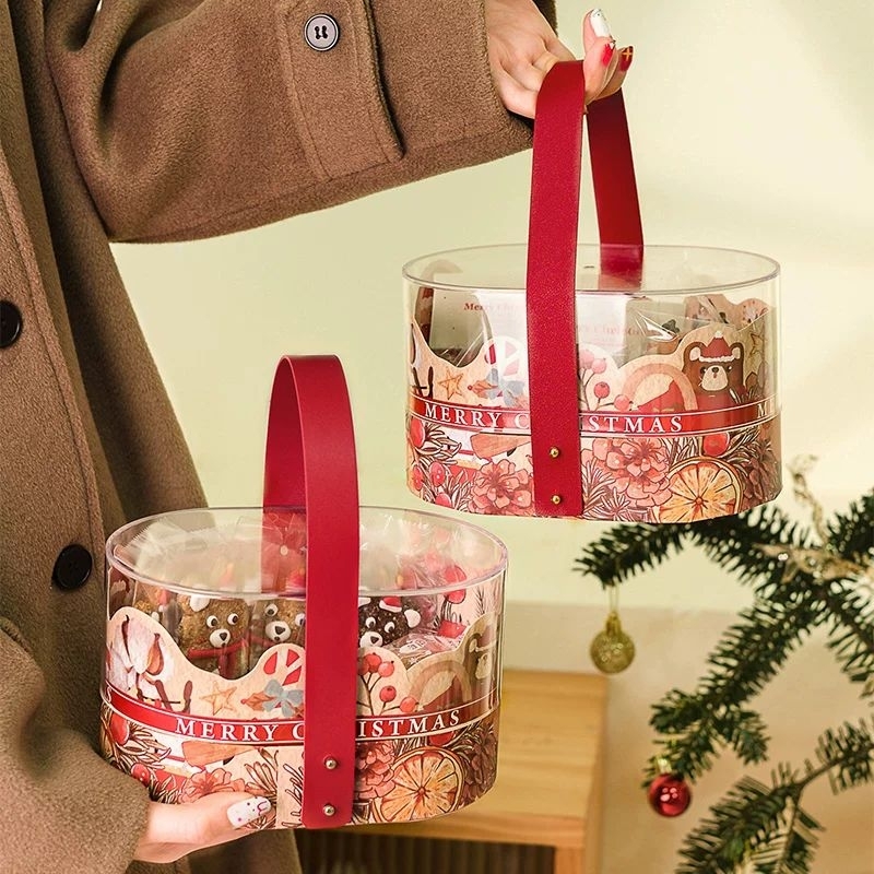 

(1PCS) Kotak hampers natal acrylic kotak aklirik hampers natal hardbox natal limited stok