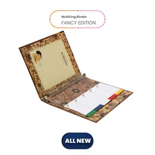 

Bantex Binder B5 25mm 26 Ring Fancy Batik 1328