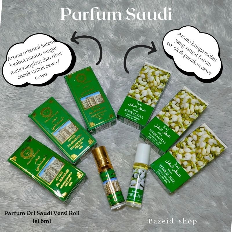 TERMURAH || PARFUM SAUDI / PARFUM ROLL ORI SAUDI / AHLAN PARFUM
