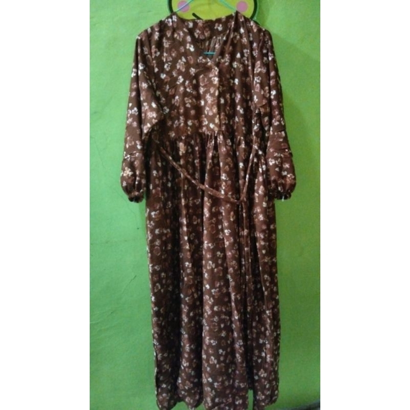 gamis premium katun rayon viscose