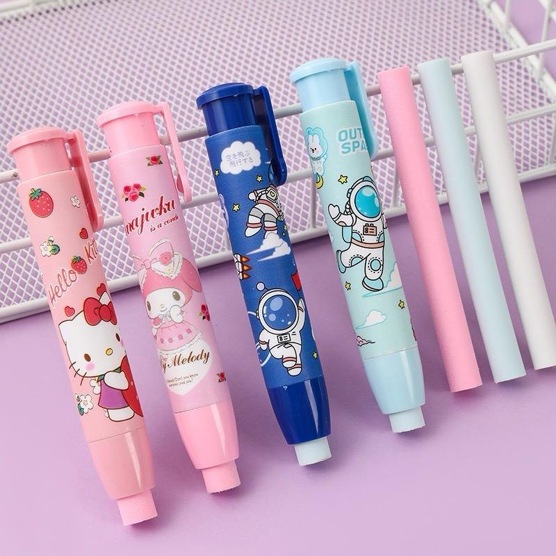 

Penghapus Pensil Mekanik Motif Karakter Lucu / Penghapus Bentuk Lipstick / Hapusan Mekanik Motif Anak Refil