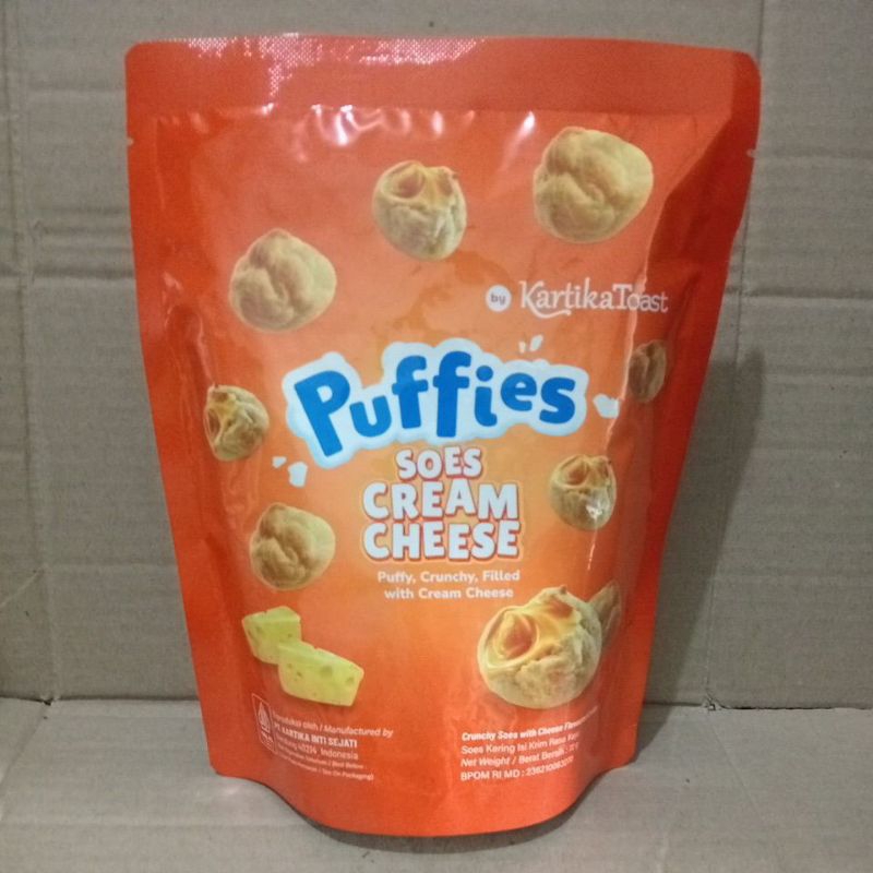 

Puffies Soes Cream Cheese Kartika Toast 72g