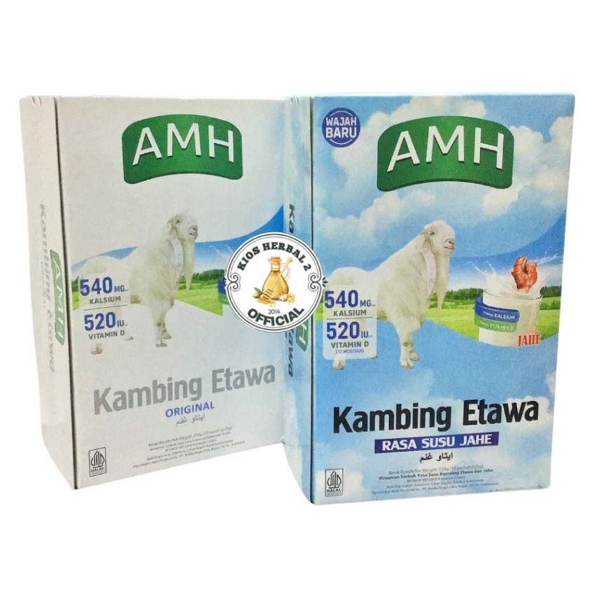 

susu Kambing Etawa Full Cream plus Jahe Merah 1 Box isi 10 Sachet
