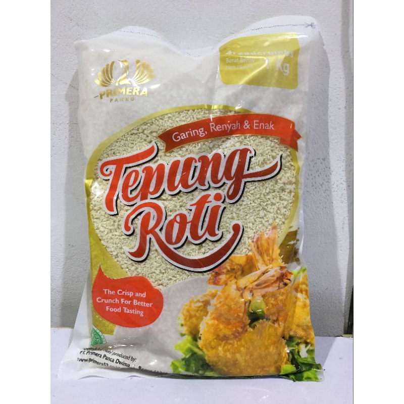 

PRIMERA PANKO 1 KG PUTIH & MIX | TEPUNG ROTI HALAL