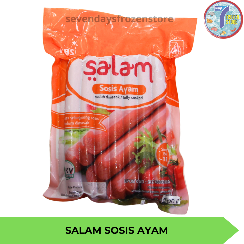 

Salam Sosis Ayam kemasan 500 gr