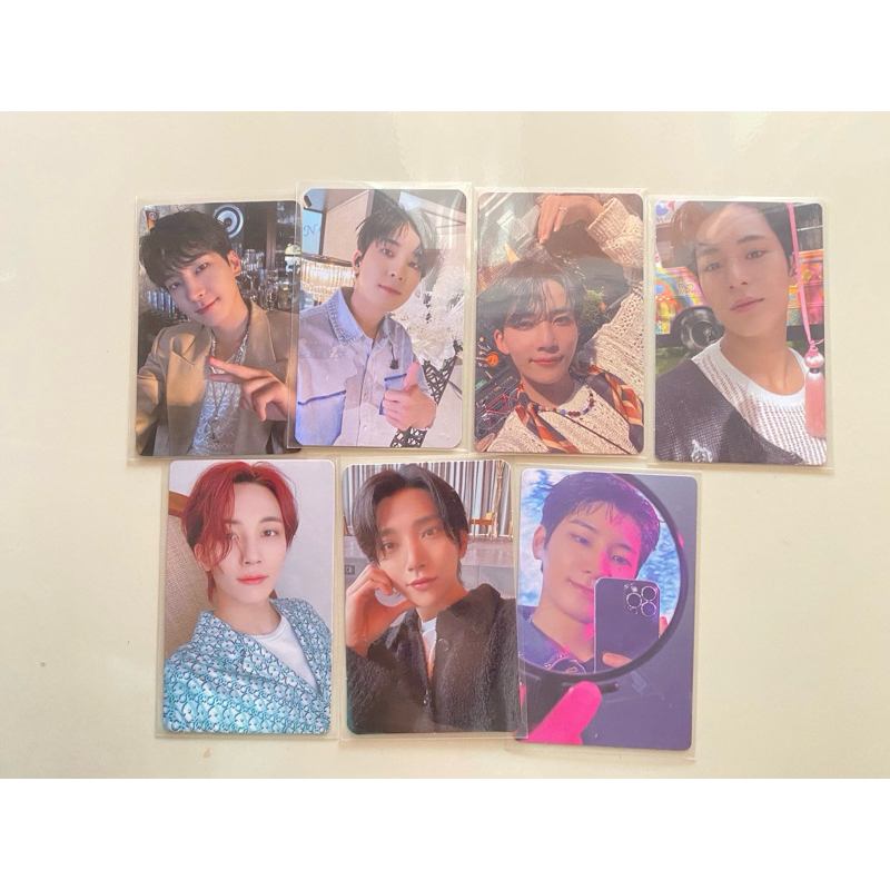 PHOTOCARD SOUNDWAVE M2U THANKS CAMPAIGN YZY UMS AICHI HEAVEN YOUR CHOICE ATTACA FACE THE SUN SECTOR1