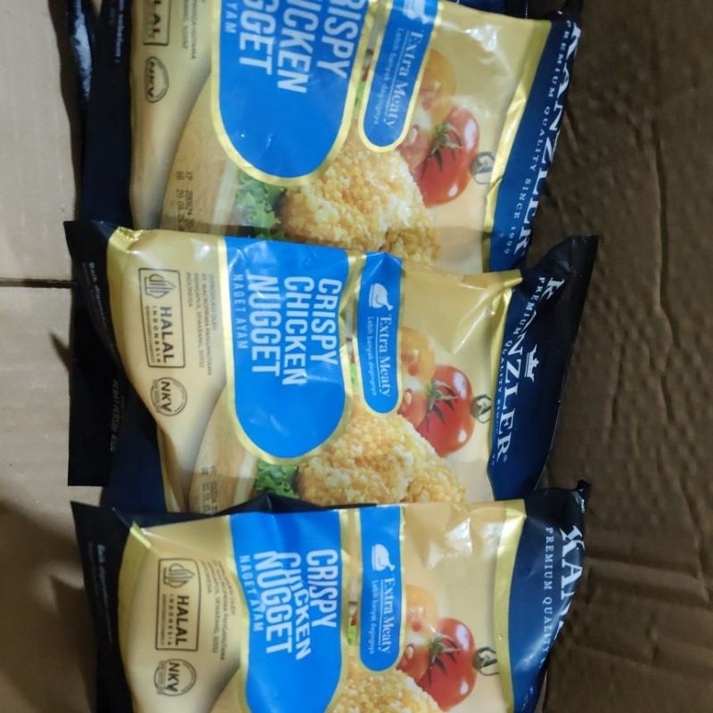 

AFGC Kanzler Crispy Chicken Nugget 450gr Enak Dan Nikmat