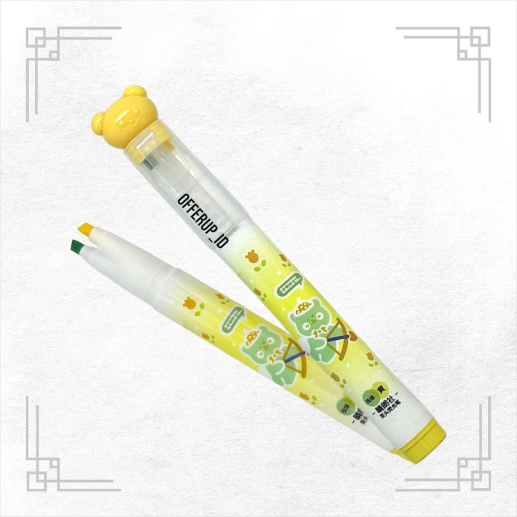 

BEST! STABILO WARNA 2IN1 BEAR 1 STABILO ISI 2 WARNA