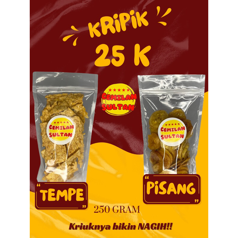 

KRIPIK TEMPE GURIH